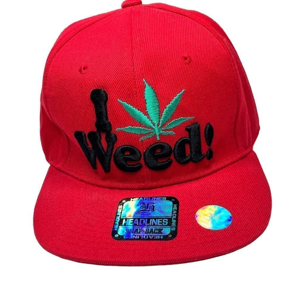 Basketball Cap Hat Unisex Red‎ Black Green Snap Back Adjustable